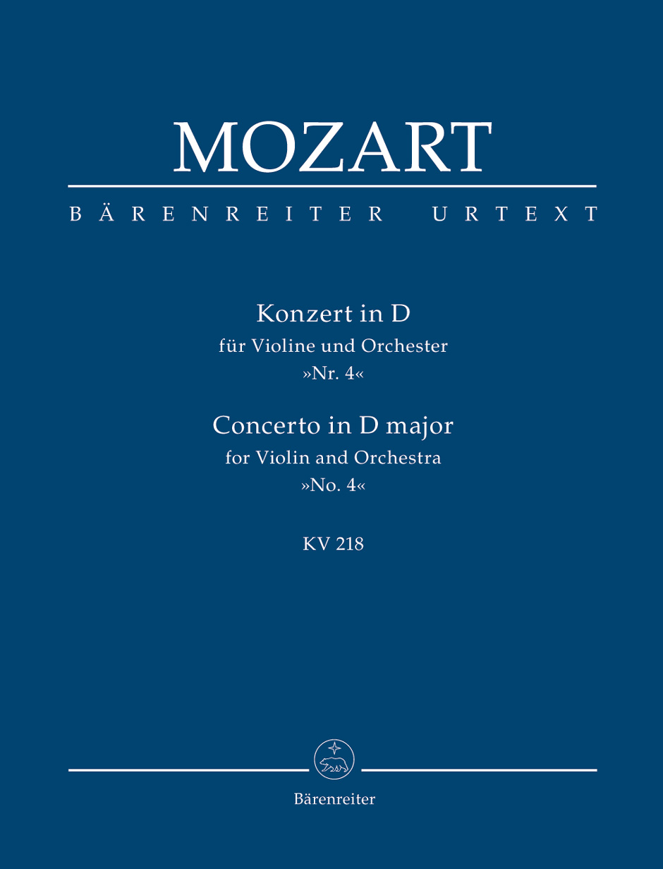 Wolfgang Amadeus Mozart: Violin Concerto No.4 in D major K.218: Violin: Study