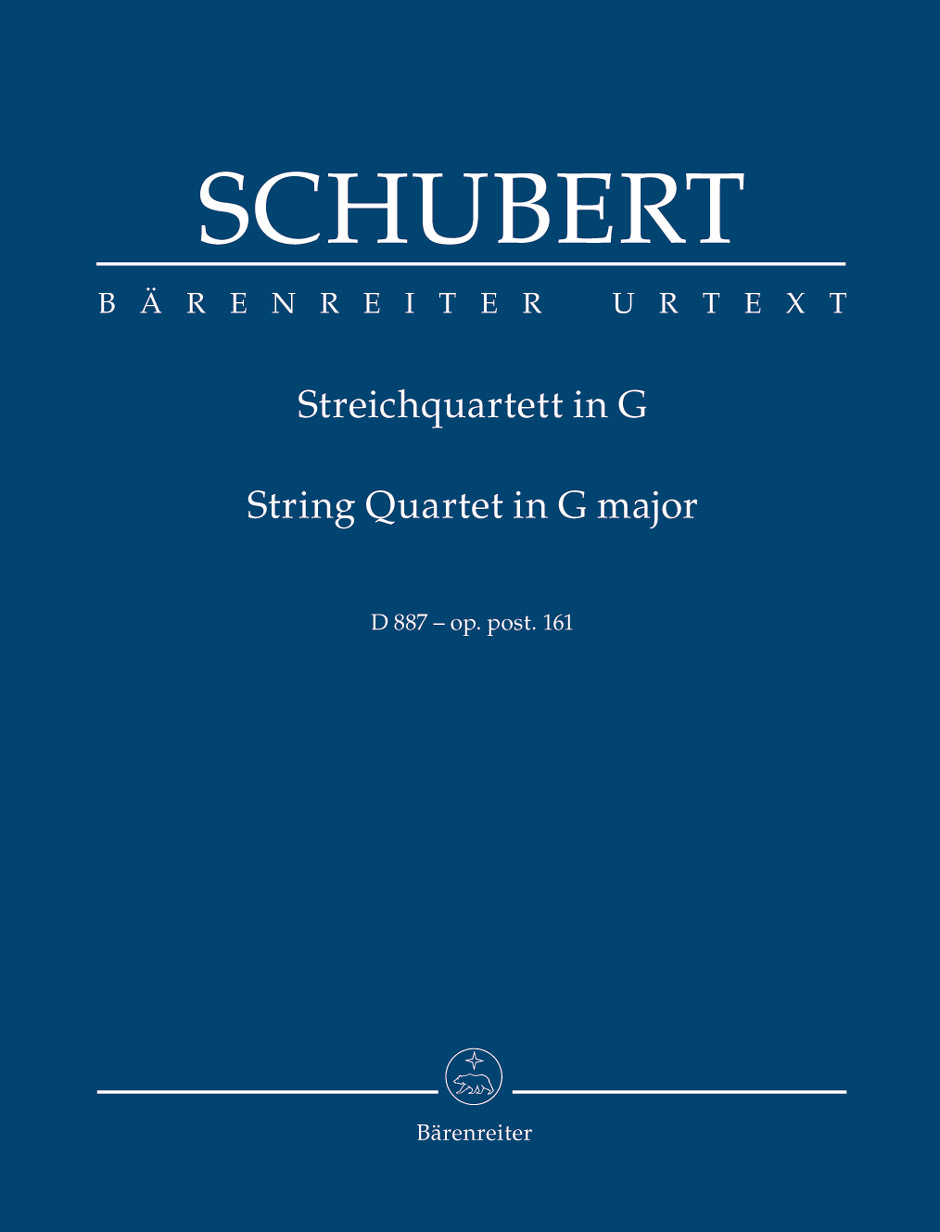 Franz Schubert: String Quartet G Op 161 Post D887: String Quartet: Study Score