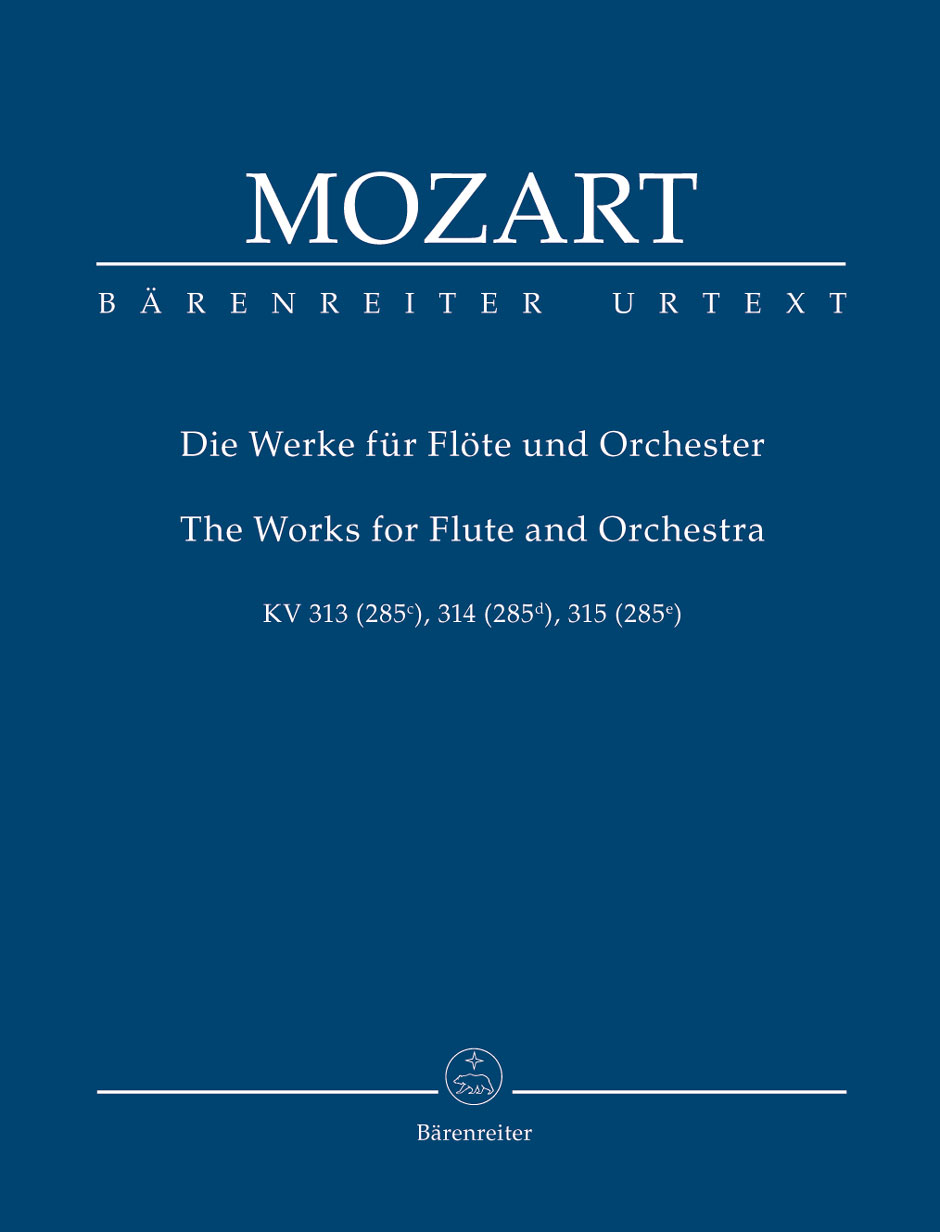 Wolfgang Amadeus Mozart: Works for Flute & Orchestra: Flute: Study Score