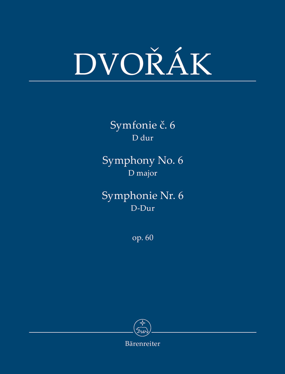 Antonn Dvo?k: Symphony No. 6 In D: Orchestra: Study Score