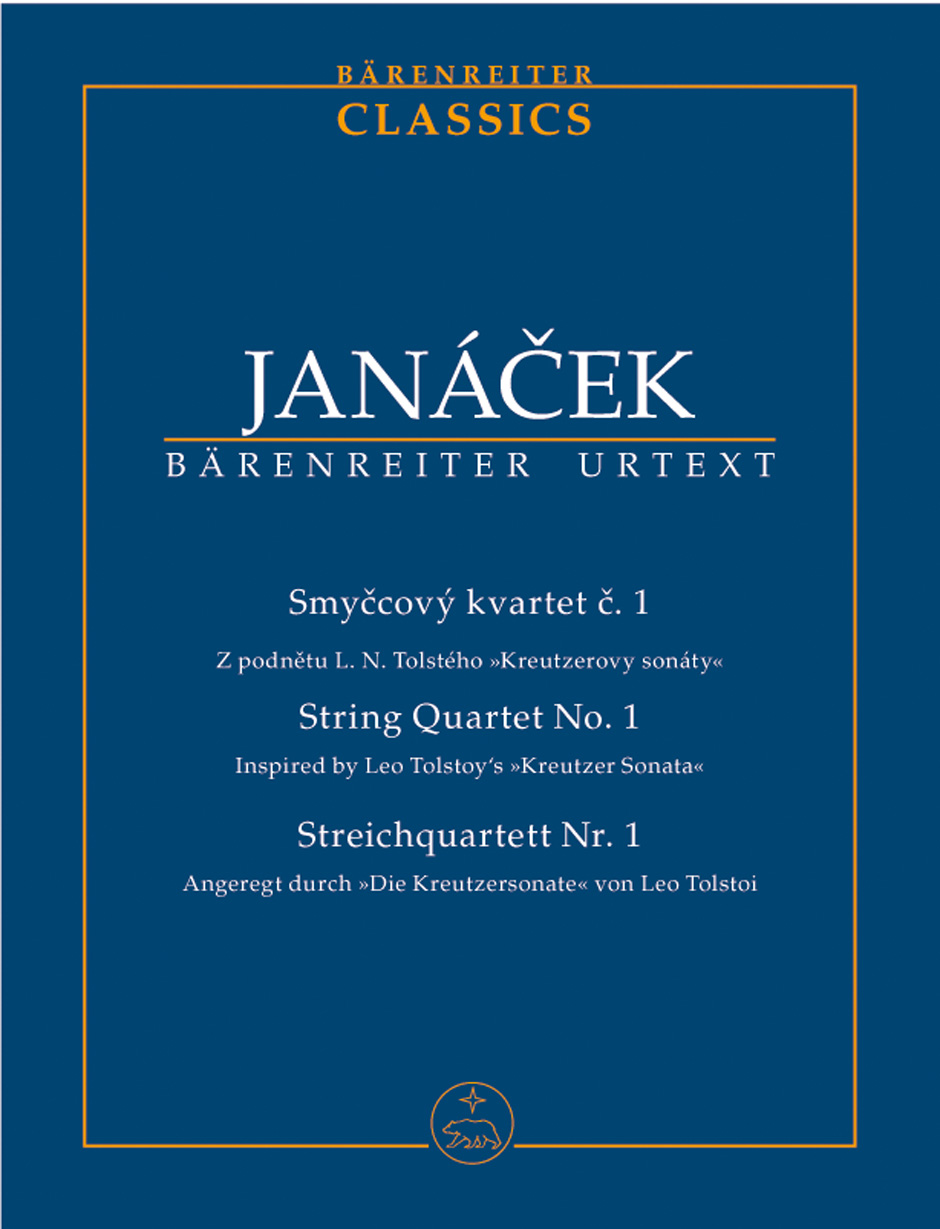 Leos Janacek: Streichquartet 1: String Quartet: Study Score