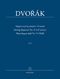 Antonn Dvo?k: String Quartet no. 5 Op. 9: String Quartet: Study Score