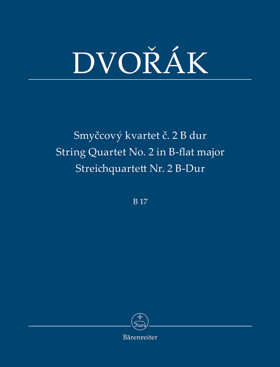 Antonín Dvo?ák: String Quartet No. 2 In B-Flat B17 (Study Score): Orchestra: