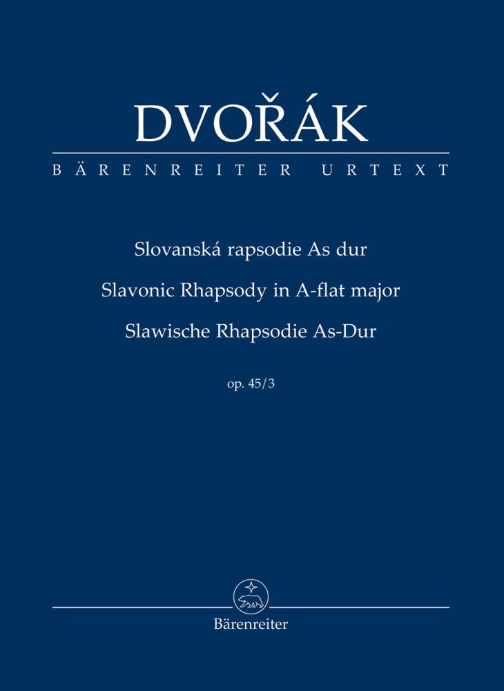 Antonn Dvo?k: Slavonic Rhapsody In A-Flat Major: Orchestra
