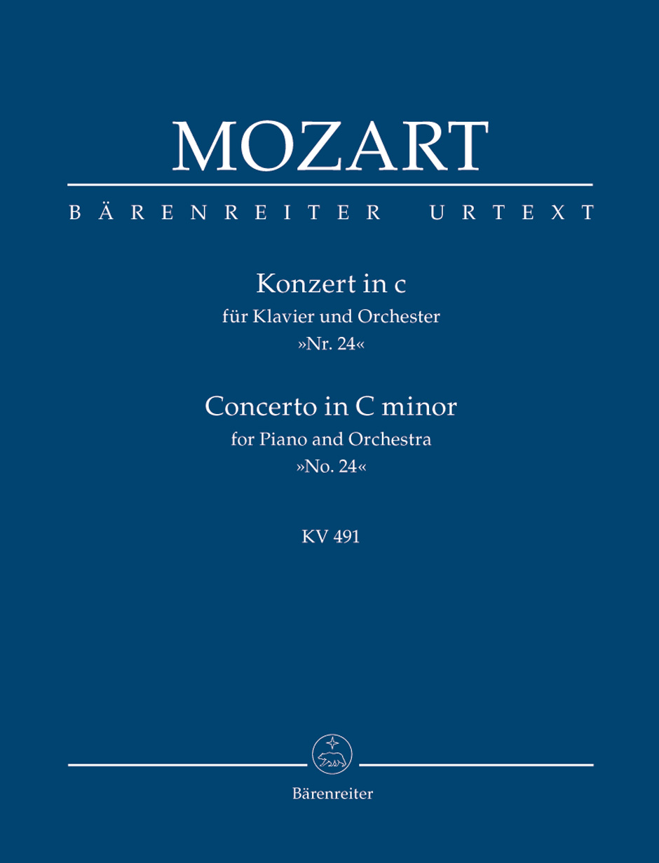 Wolfgang Amadeus Mozart: Piano Concerto In C Minor K.491: Piano: Study Score