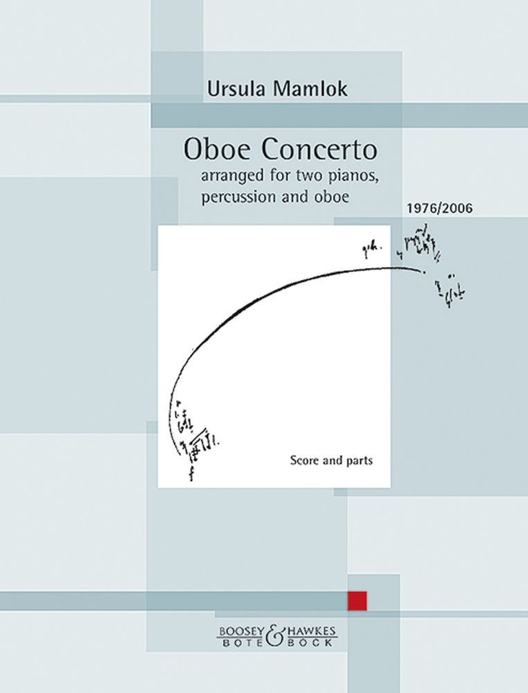 Ursula Mamlok: Oboe Concerto: Oboe: Score and Parts