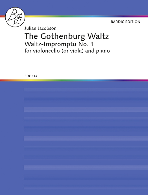 Julian Jacobson: Gothenburg Waltz Wi 1: Cello: Instrumental Work