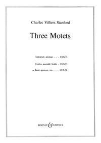 Stanford: Beati Quorum Via Op.38 No.3: SATB: Vocal Score