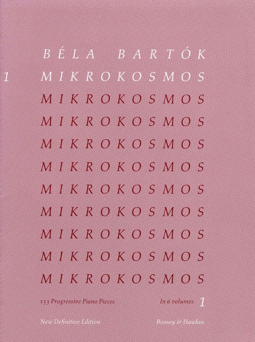 B�la Bart�k: Mikrokosmos 1: Piano: Instrumental Album