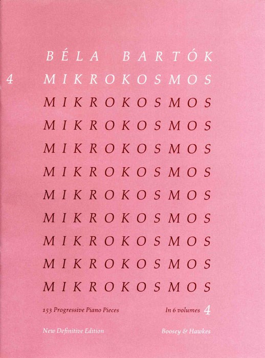 B�la Bart�k: Mikrokosmos 4: Piano: Instrumental Album