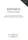 Karl Jenkins: Adiemus (theme): SATB: Vocal Score