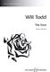 Will Todd: The Rose: Mixed Choir: Vocal Score