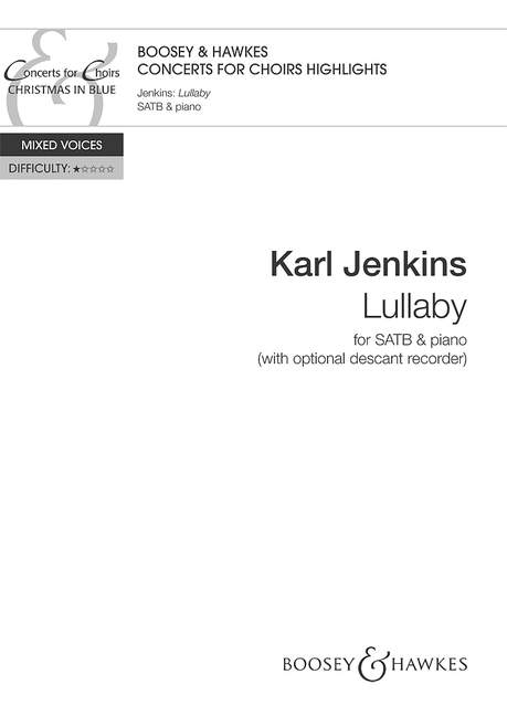 Karl Jenkins: Lullaby: SATB: Vocal Score
