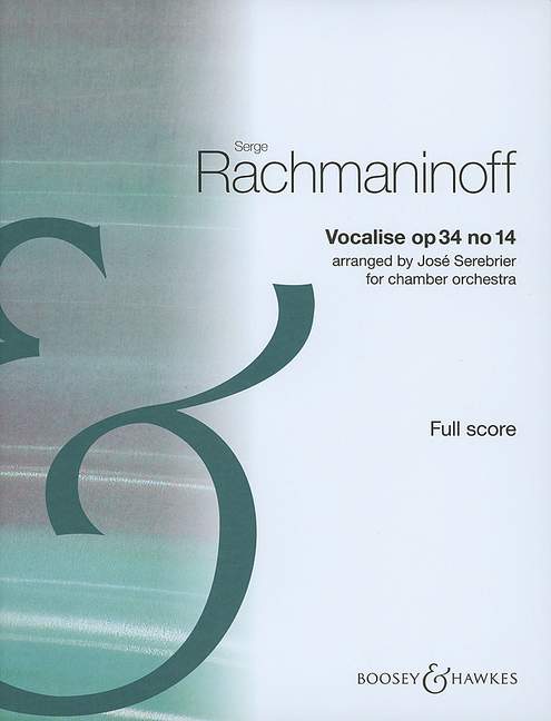Sergei Rachmaninov: Vocalise: Ensemble: Score