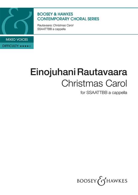 Einojuhani Rautavaara: Christmas Carol: Double Choir: Vocal Score