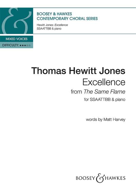 Thomas Hewitt Jones: Excellence: Double Choir: Vocal Score