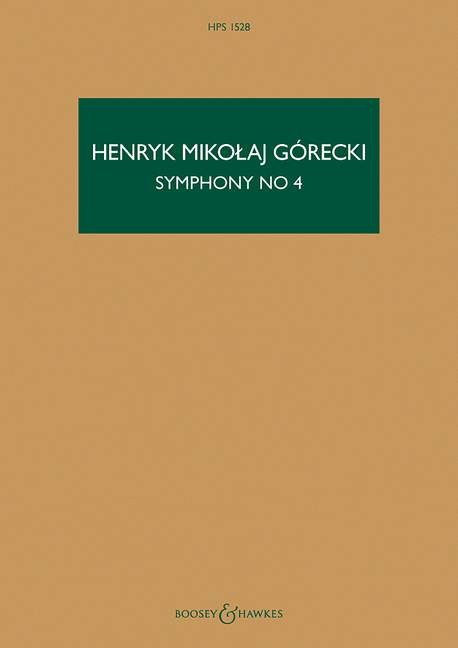 Symphony No. 4: Orchestra: Study Score