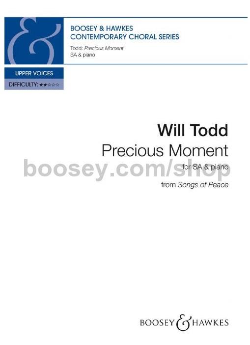 Will Todd: Precious Moment: 2-Part Choir: Vocal Score