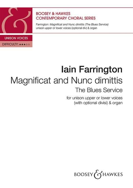 Iain Farrington: Magnificat & Nunc dimittis: Unison Voices: Vocal Score