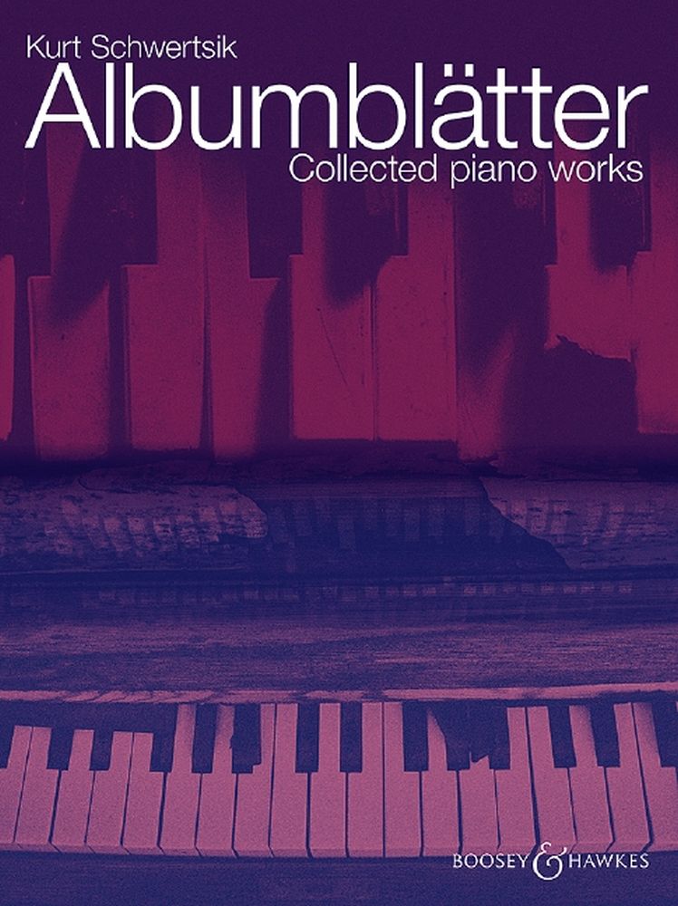 Kurt Schwertsik: Albumbltter: Piano: Instrumental Album