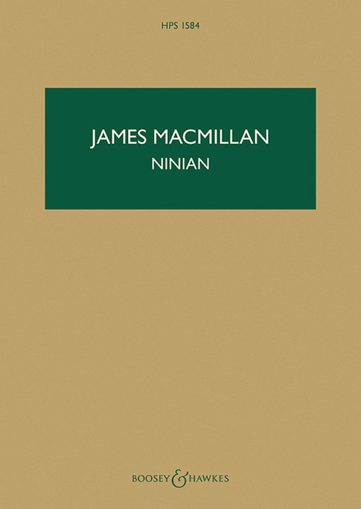 James MacMillan: Ninian: Clarinet: Study Score