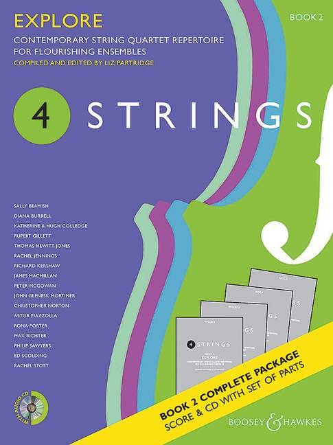 4 Strings - Explore Book 2: String Quartet: Instrumental Tutor