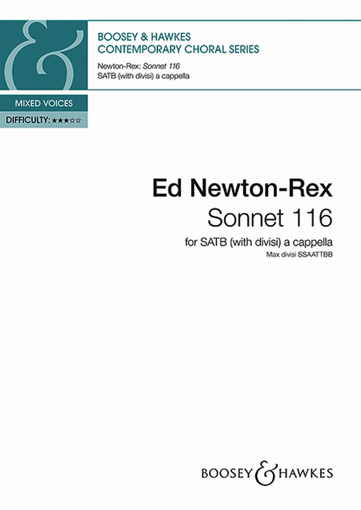 Ed Newton-Rex: Sonnet 116: Double Choir: Vocal Score
