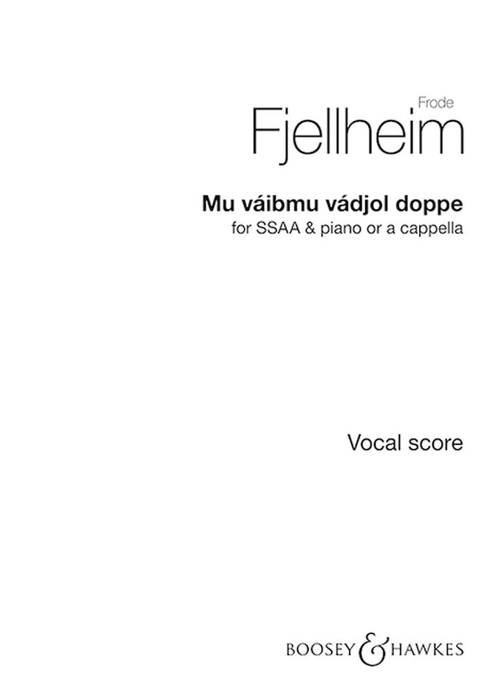 Mu Vibmu Vdjol Doppe: SSAA: Vocal Score