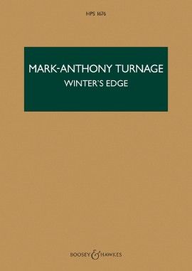 Mark-Anthony Turnage: Winter's Edge: String Ensemble: Study Score
