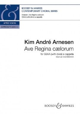Kim Andr Arnesen: Ave Regina caelorum: SSAA: Vocal Score