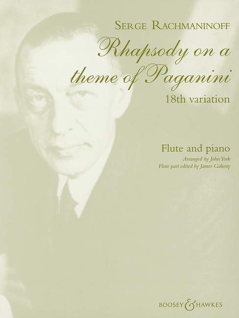 Sergei Rachmaninov: Rhapsody On A Theme Of Paganini - 18th Variation: Flute: