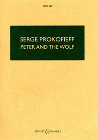 Sergei Prokofiev: Peter And The Wolf Op.67: Orchestra: Study Score