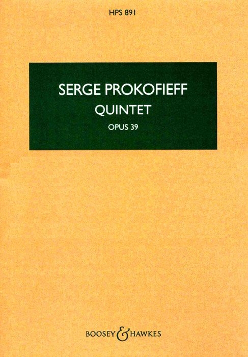 Sergei Prokofiev: Quintet Op.39: Orchestra