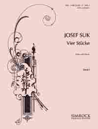 Josef Suk: Four Pieces: Violin: Instrumental Work