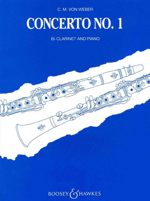 Carl Maria von Weber: Klarinettenkonzert Nr. 1 f-Moll op. 73: Clarinet: