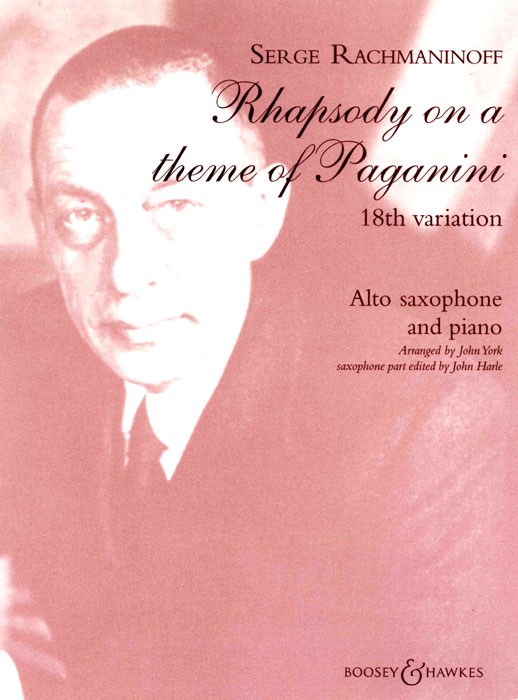 Sergei Rachmaninov: Rhapsody On A Theme Of Paganini 18th Variation: Alto