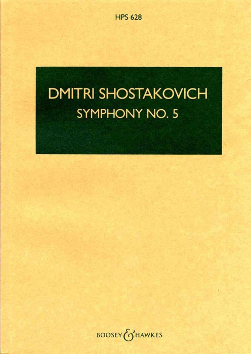 Dimitri Shostakovich: Symphony No.5 Op.47: Orchestra: Study Score