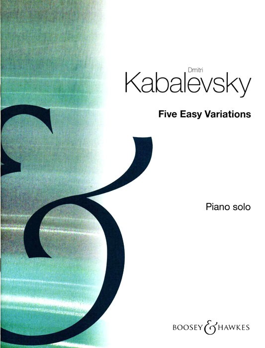 Dmitri Kabalevsky: Five Easy Variations op. 51: Piano: Instrumental Album