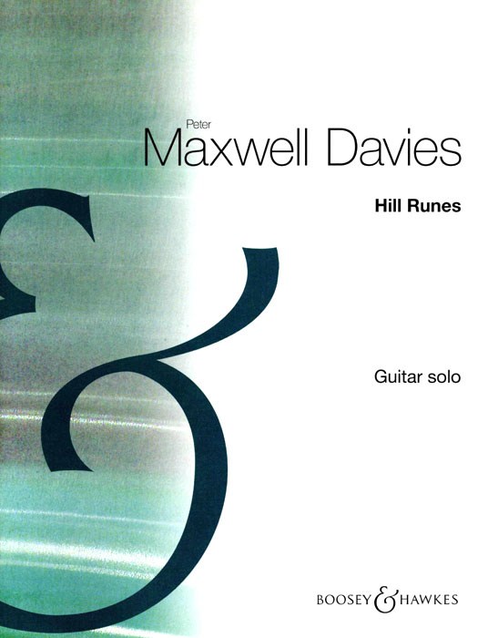 Peter Maxwell Davies: Hill Runes: Guitar: Instrumental Work