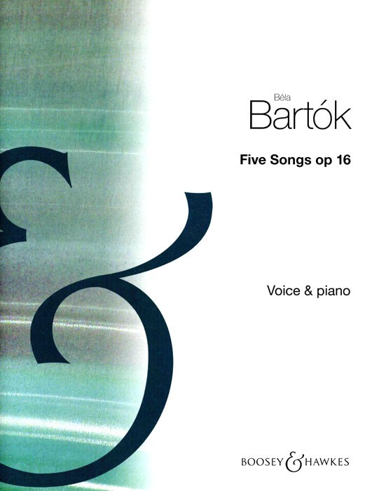 Bla Bartk: 5 Songs op. 16: Medium Voice