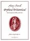 Henry Purcell: Orpheus Britannicus: High Voice: Vocal Album