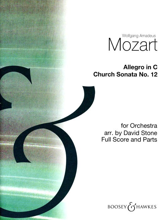 Wolfgang Amadeus Mozart: Allegro in C (Grade B): Orchestra