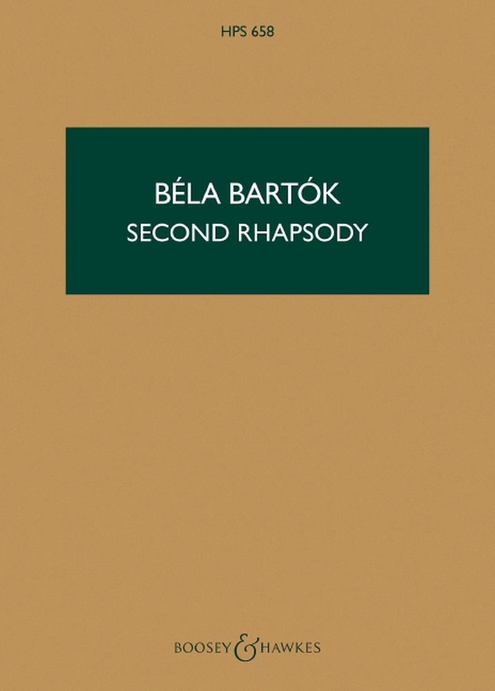 Béla Bartók: Rhapsodie Nr. 2: Violin