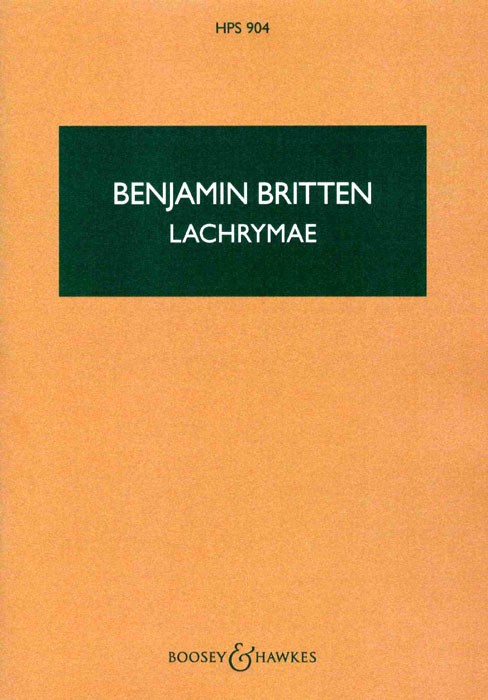 Benjamin Britten: Lachrymae op. 48a: Viola