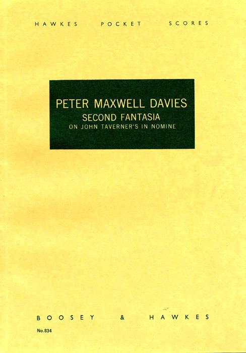 Peter Maxwell Davies: Second Fantasia on John Taverner's In Nomine: Orchestra