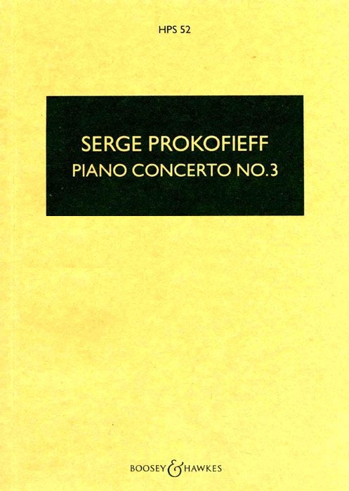 Sergei Prokofiev: Piano Concerto No. 3 in C major: Piano: Study Score