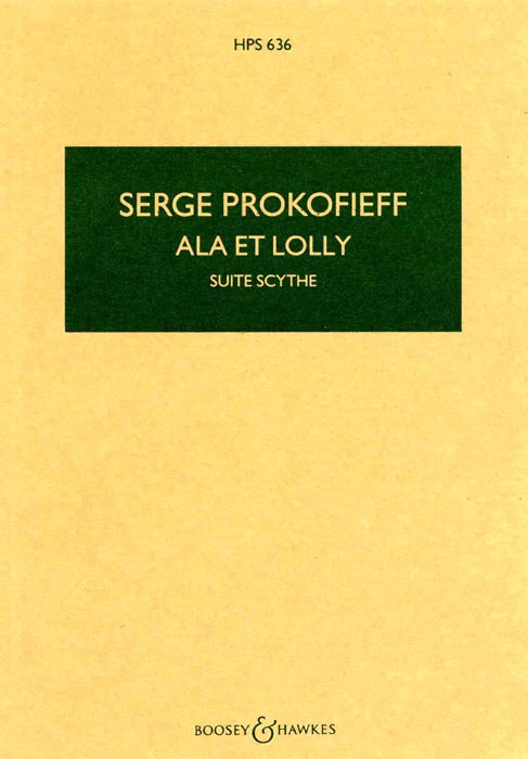 Sergei Prokofiev: Scythe Suite Op.20: Orchestra: Study Score