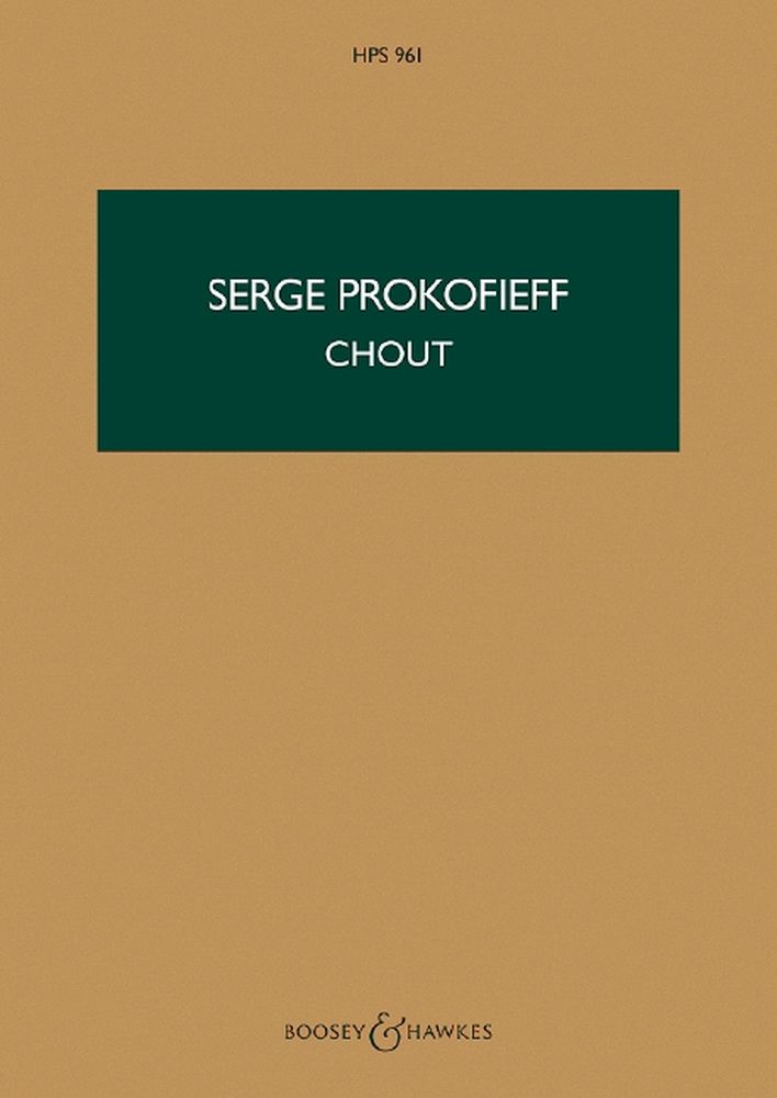 Sergei Prokofiev: Chout (The Buffoon) op. 21: Orchestra