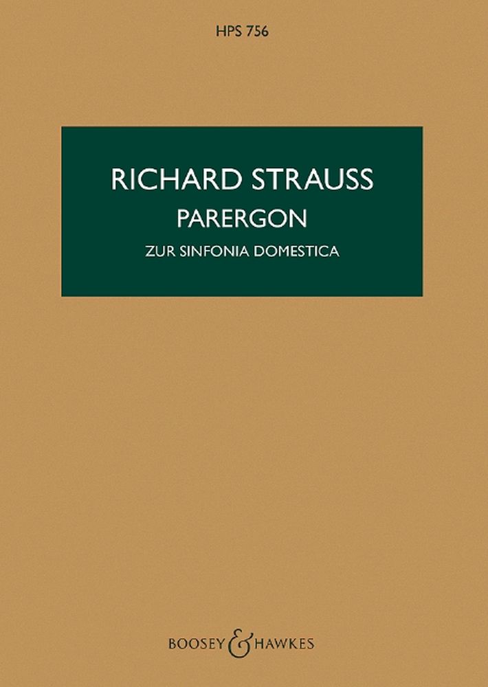 Richard Strauss: Parergon op. 73: Piano