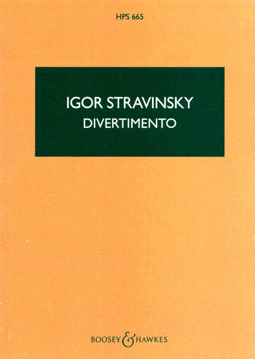 Igor Stravinsky: Divertimento: Orchestra: Study Score